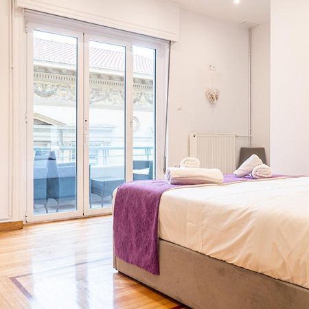 Syntagma Square, 100Sqm Luxurious Family Apt Atenas Exterior foto